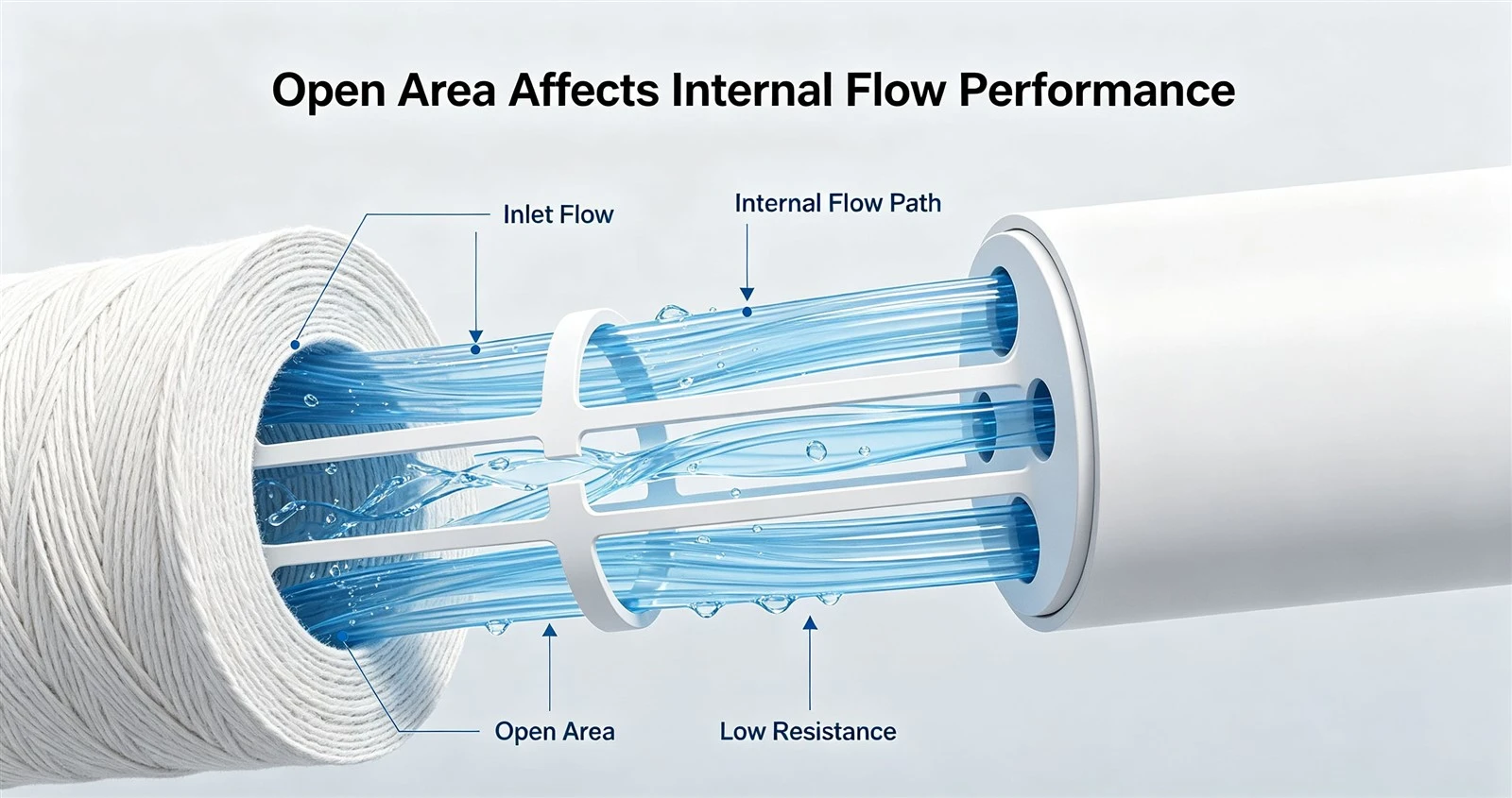 PP Core Design Impact on String Wound Filter Cartridges 6 PP Core Design Impact on String Wound Filter Cartridges 6