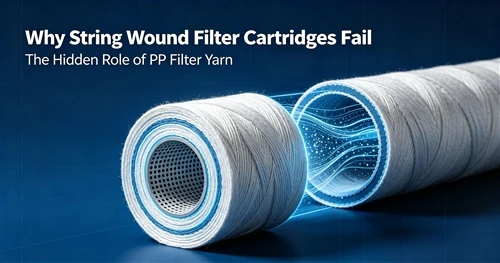 Why String Wound Filter Cartridges Fail: The Hidden Role of PP Filter Yarn