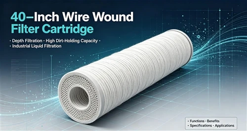 40-Inch Wire Wound Filter Cartridge: Functions, Benefits, Specifications, and Industrial Applicat...
