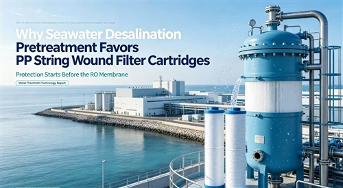 Why Seawater Desalination Pretreatment Favors PP String Wound Filter Cartridges